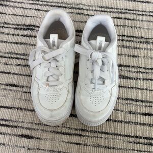 PUMA Kids Classic White Sneakers